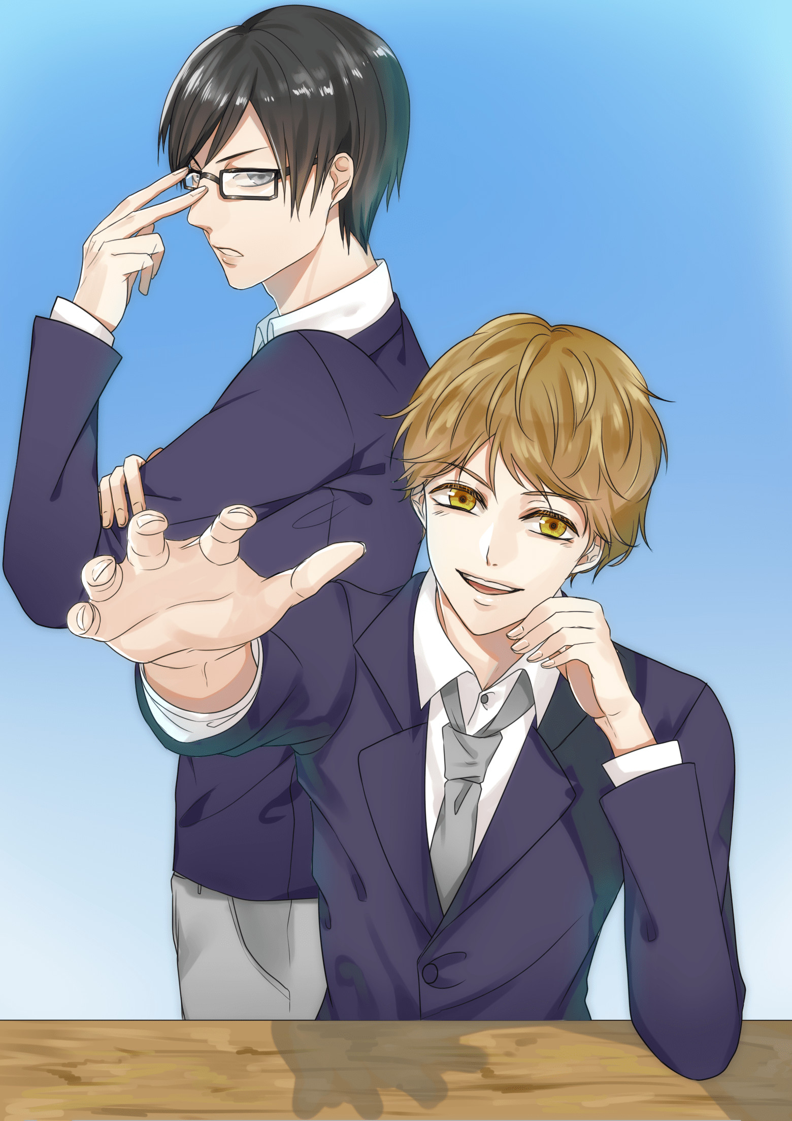 変人御曹司と能面女子