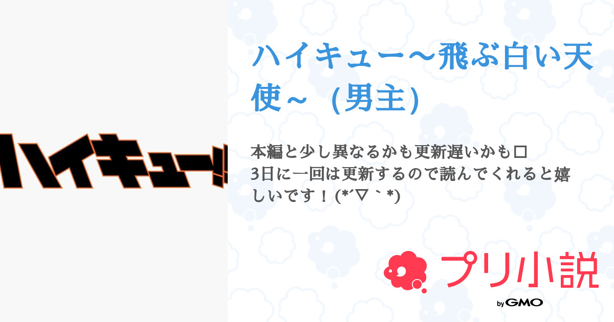 ハイキュー 飛ぶ白い天使 男主 히요리 さんの小説 夢小説 無料スマホ夢小説ならプリ小説 Bygmo