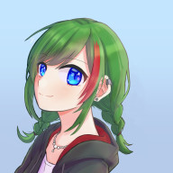 風愛(ふうあ)💚恋桃ちゃんとヘッダーペア画中